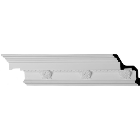 Ekena Millwork SAMPLE - 4 1/8"H x 5"P x 6 1/2"F x 12"L Cole Crown Moulding SAMPLE-MLD04X05X07CO
